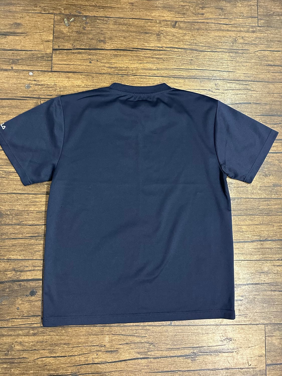 휠라 반팔 티셔츠 네이비 로고 프린팅 L 새제품 일본판 올드스쿨 상품이미지3