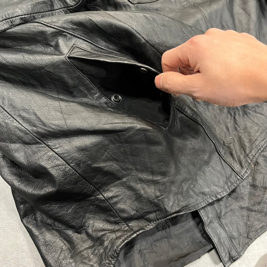 할리데이비슨 소가죽 셔츠 (110) 상품이미지3