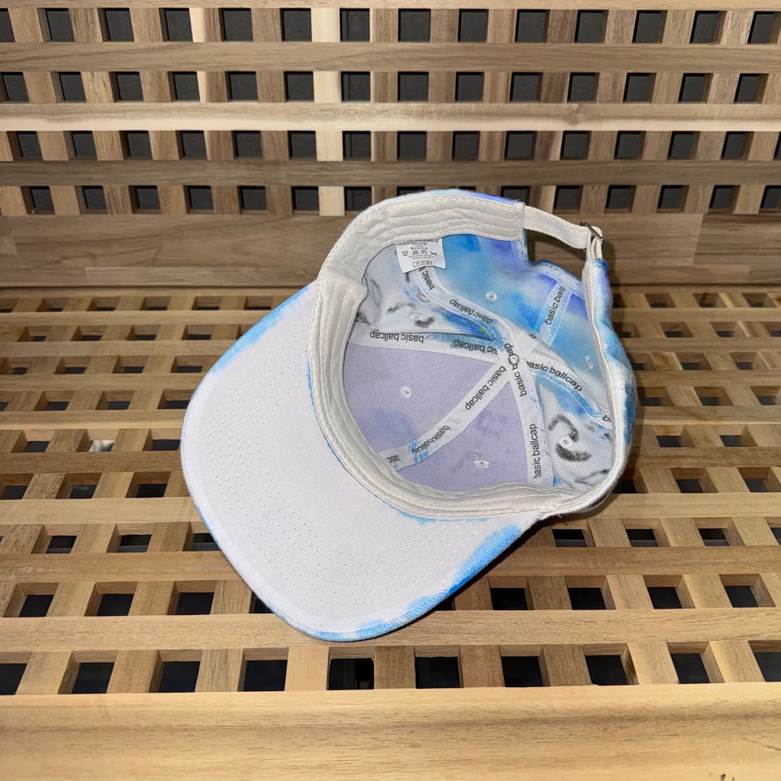 빈티지 샤크 페인팅 커스텀 캡 상품이미지6