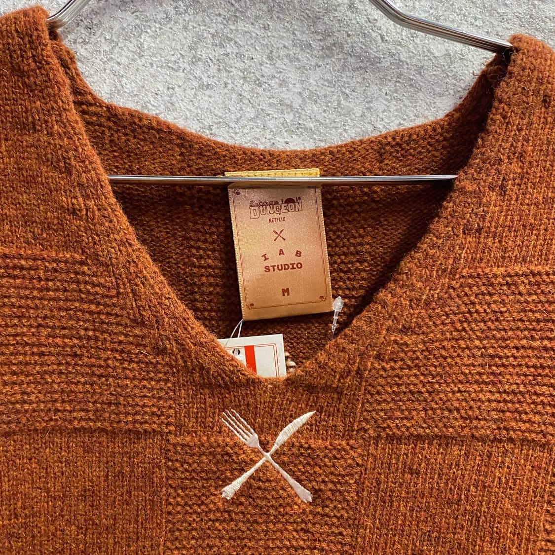 아이앱스튜디오 X 던전 니트 베스트 B3154 상품이미지3