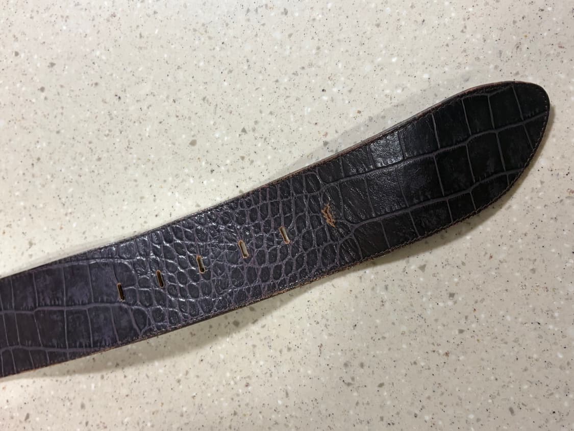 꼼사데모드 파이톤 오발 오링 벨트 / phython oval belt 상품이미지2