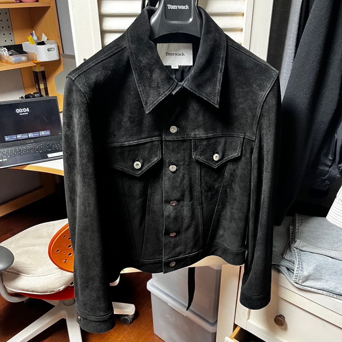 M 토니웩 스웨이드 트러커 상품이미지1