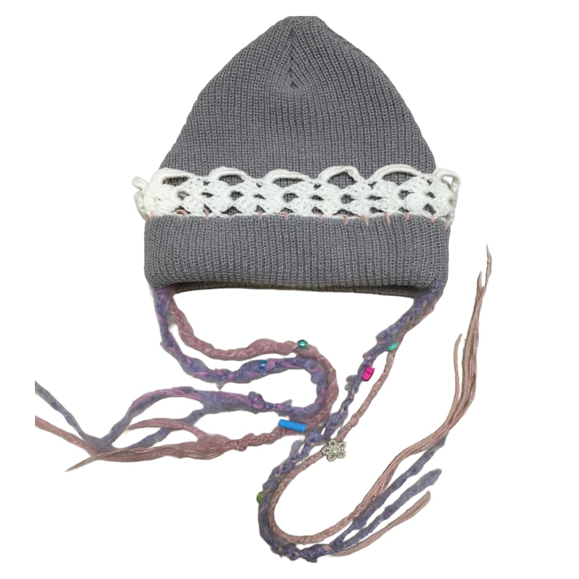 하라주쿠 SHEEP yusho 핸드메이드 비니 상품이미지1