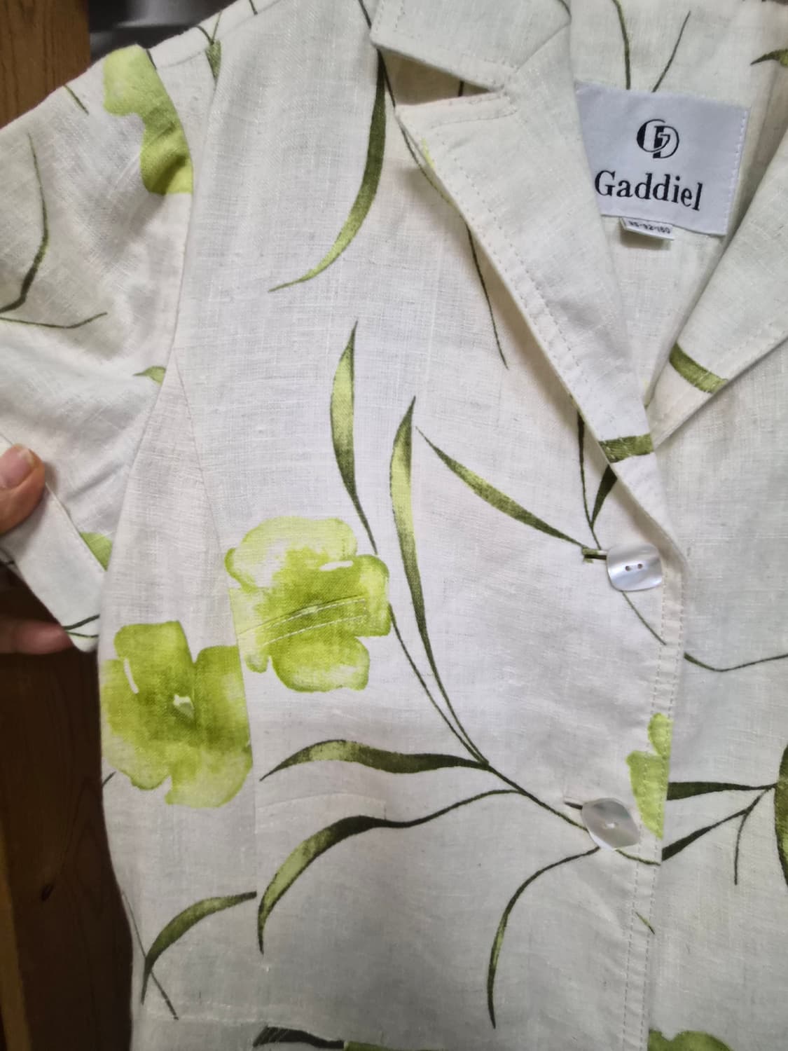 Gaddiel 린넨 수채화 원피스 상품이미지6