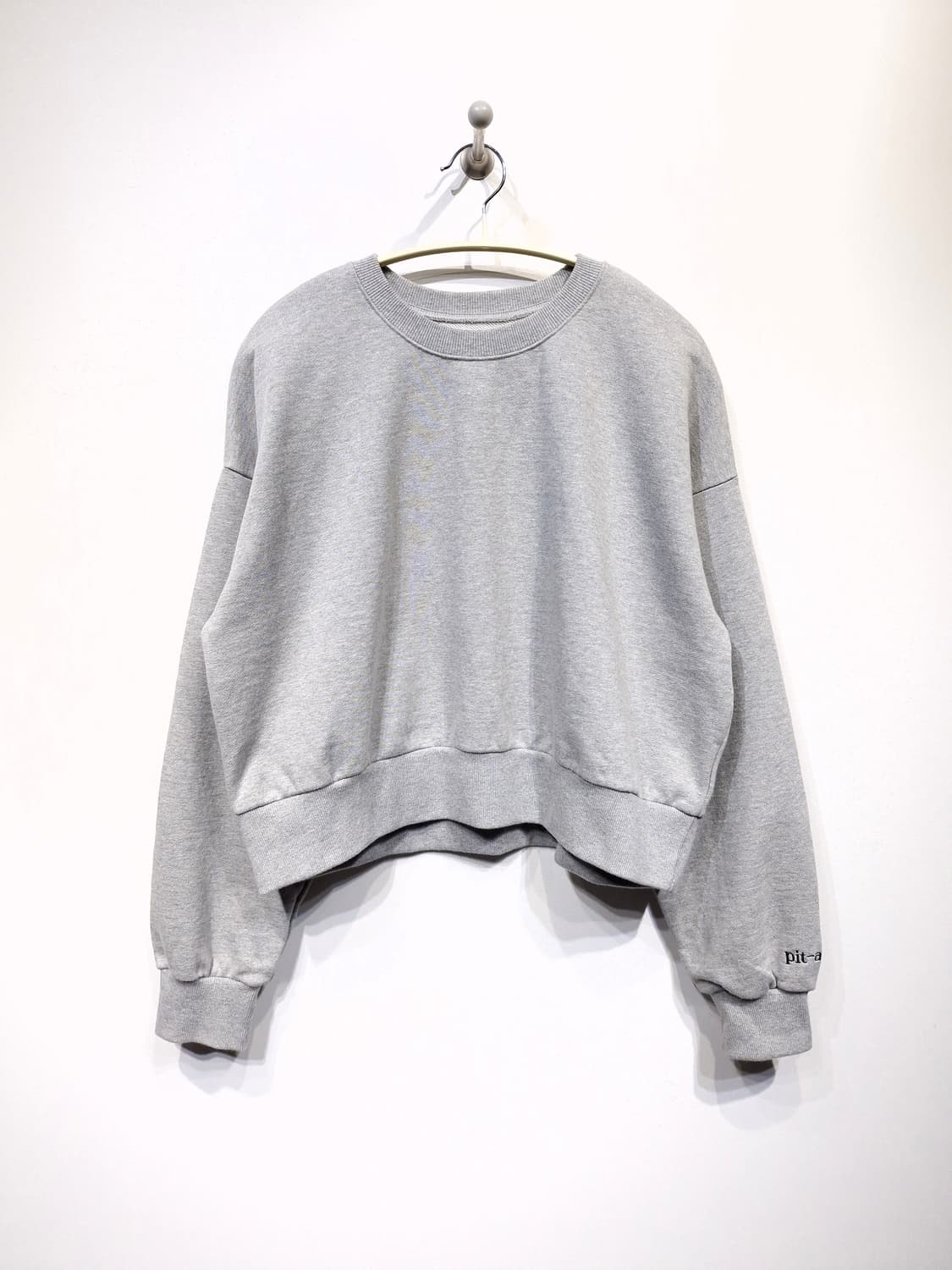 UMER 유메르 오버핏 크롭 맨투맨(F) 상품이미지1