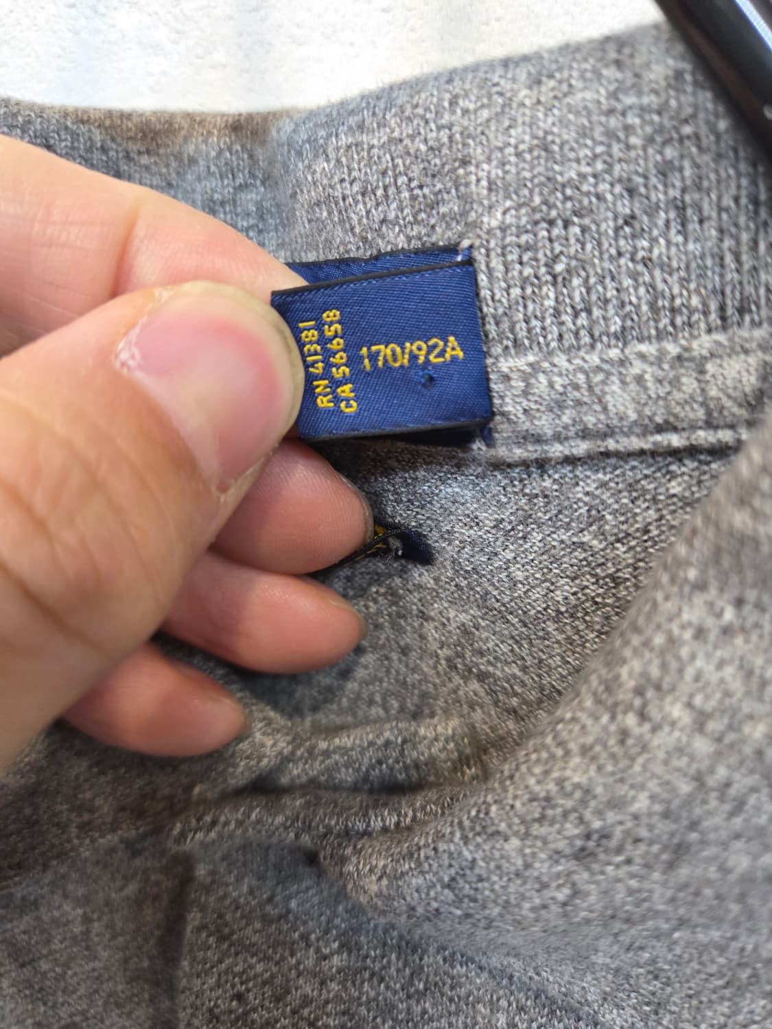 폴로랄프로렌 커스텀핏 카라 긴팔 sp 상품이미지4