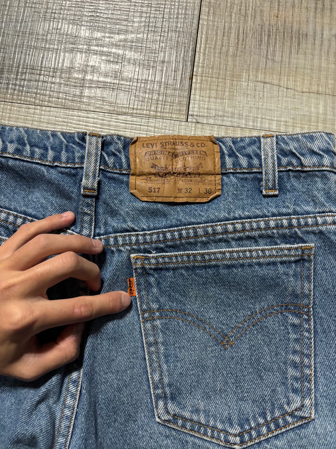 [32X30] 90s 리바이스 517 빈티지 made in usa 상품이미지3