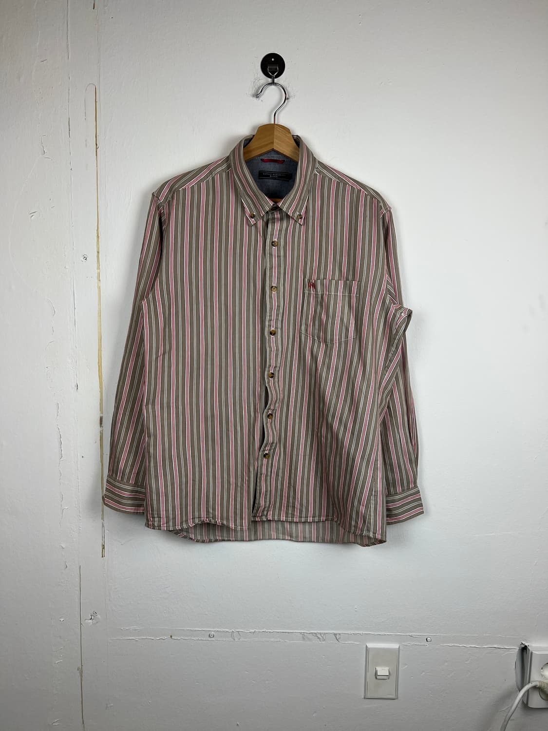 Kansai Yamamoto 스트라이프 셔츠 LL 상품이미지1