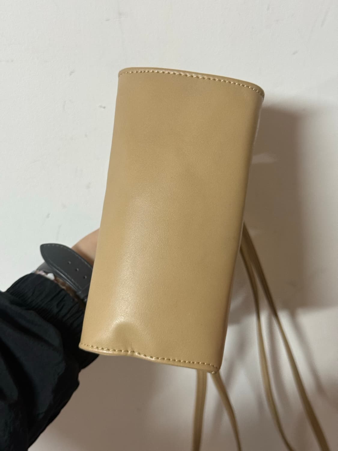 텔파 T 로고 미니 토트 크로스백 베이지 상품이미지5