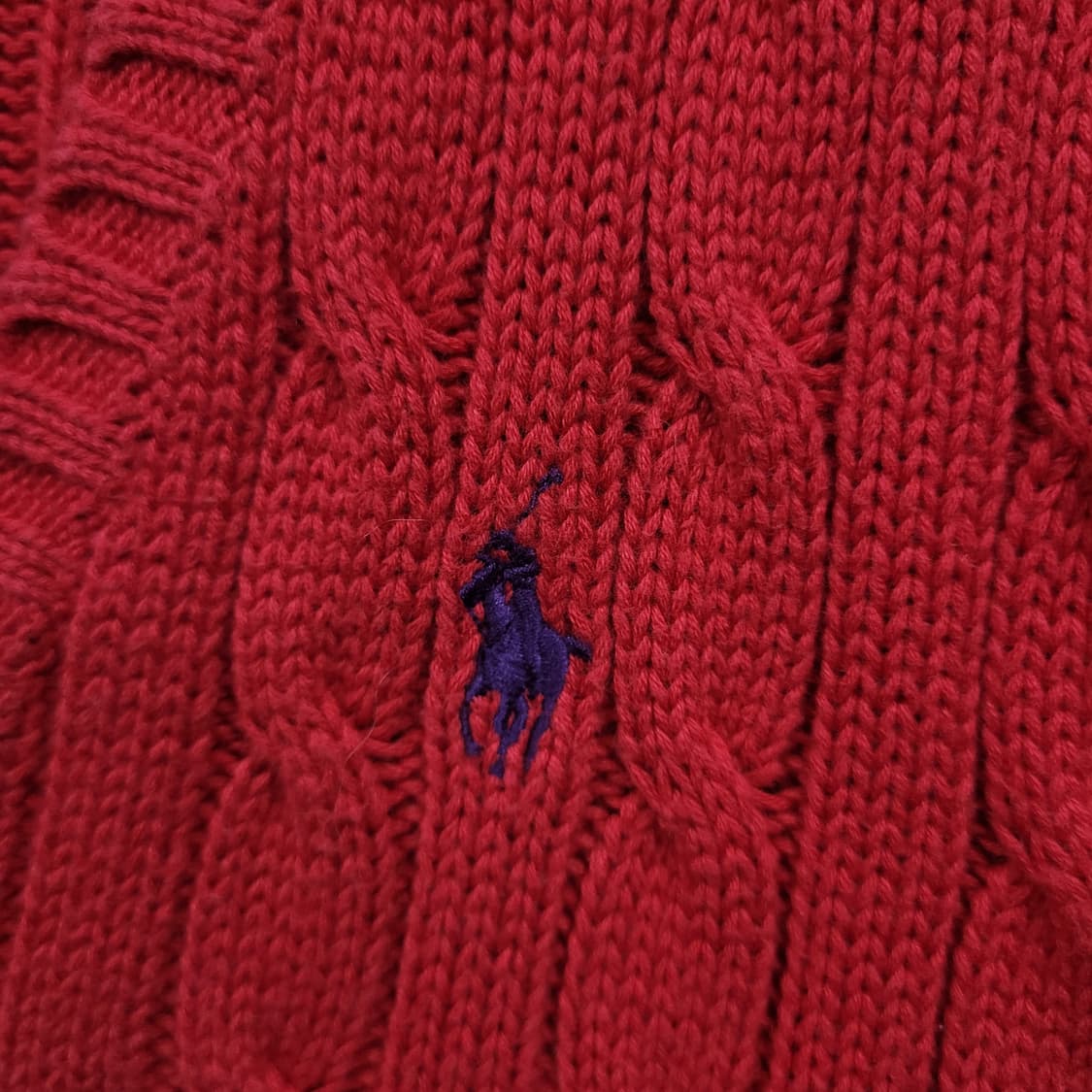 Ralph Lauren 랄프로렌 케이블 자수로고 니트  상품이미지3