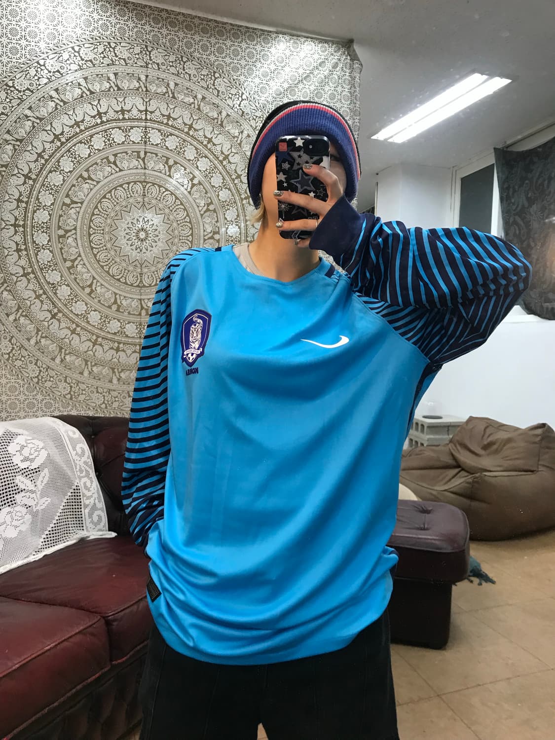 나이키 대한민국 국가대표 드라이핏 기능성 긴팔 티  상품이미지6
