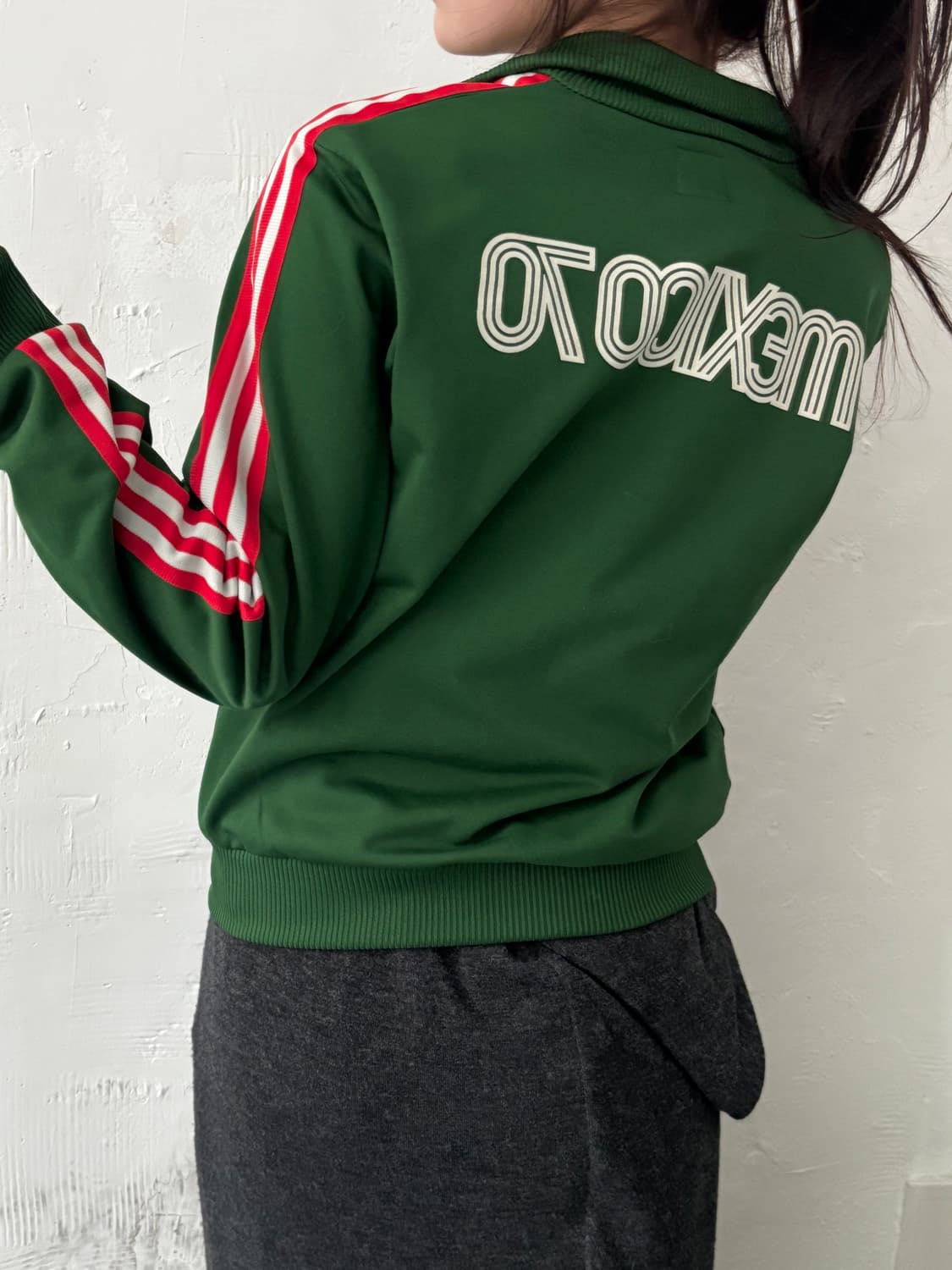 Adidas 아디다스 멕시코 그린 트랙탑 상품이미지3