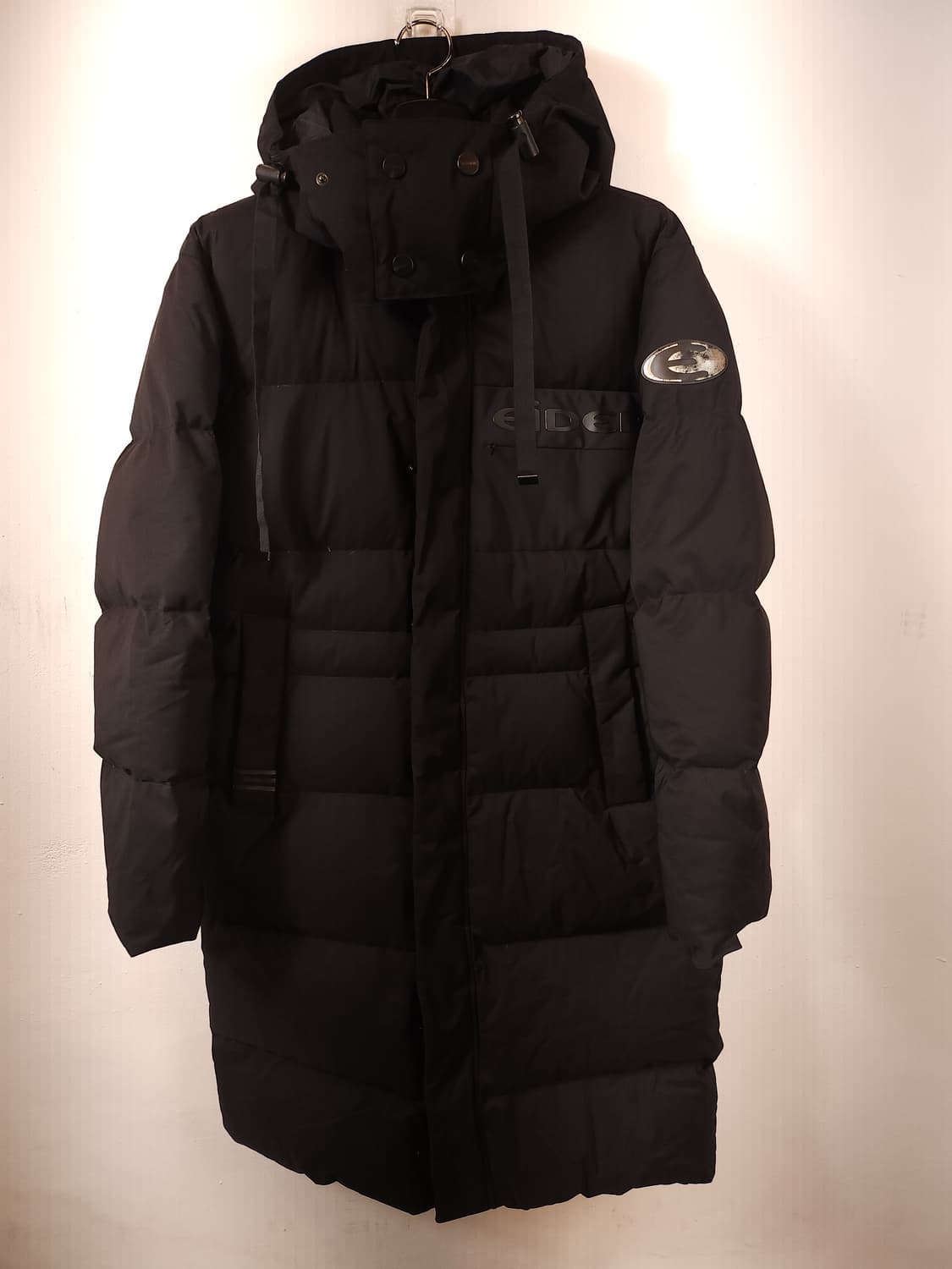 아이더 구스롱패딩 블랙 100 L 상품이미지3