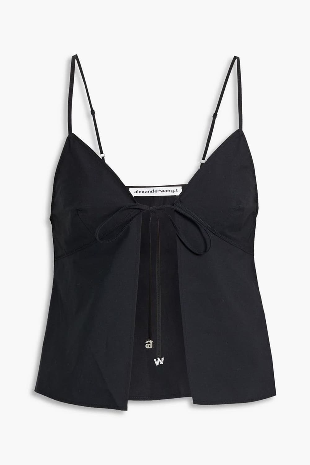 알렉산더왕 블랙 리본 끈나시 탑 butterfly bow tie cami 상품이미지1