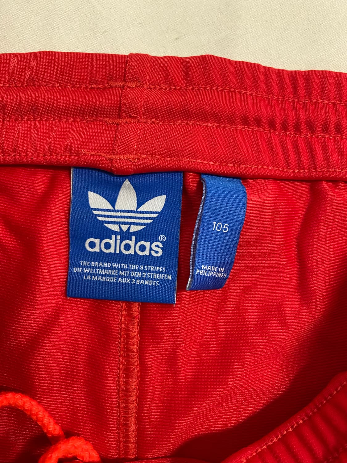 아디다스 파이어버드 주황 트랙팬츠 XL 상품이미지4