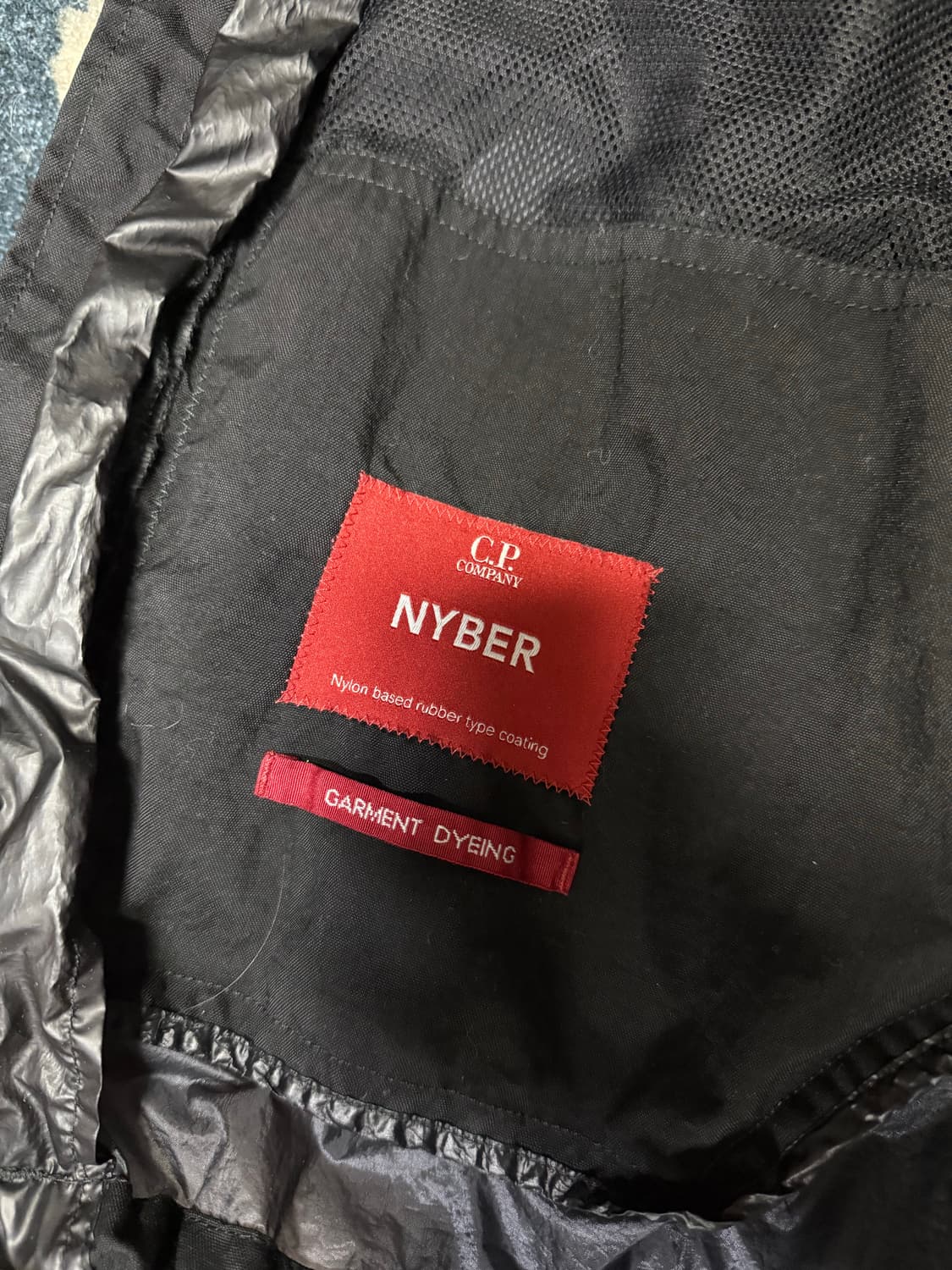 cp컴퍼니 레더 바람막이 자켓 50사이즈 상품이미지6