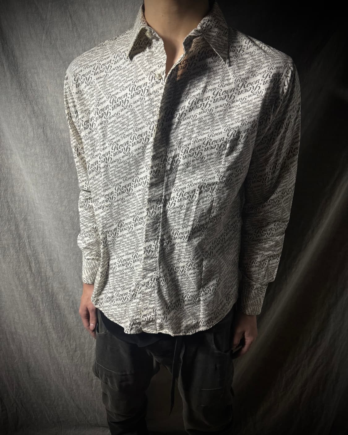 Roen All Over Logo Shirt  상품이미지1