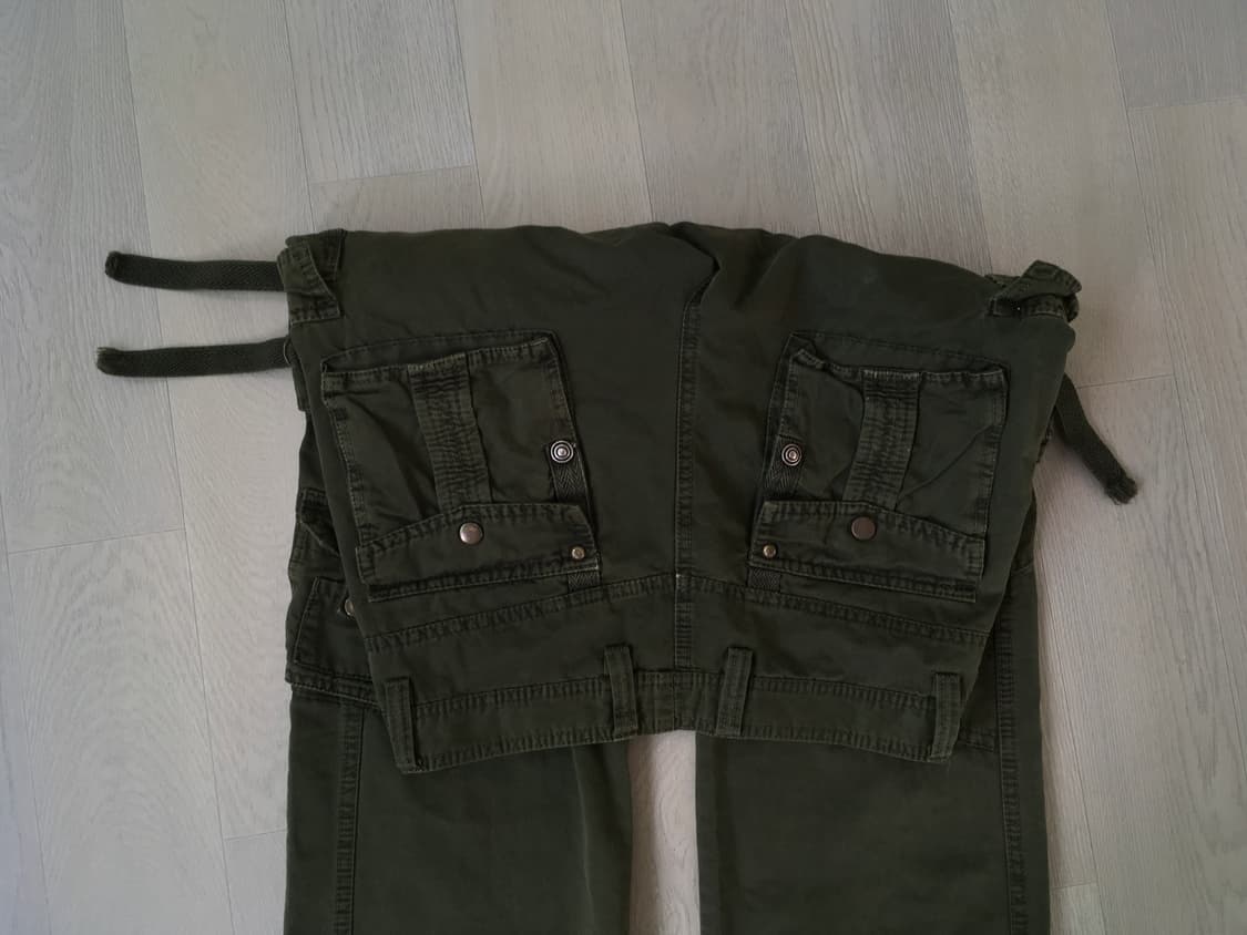 jpn vintage y2k khaki cargo pocket pants 상품이미지10