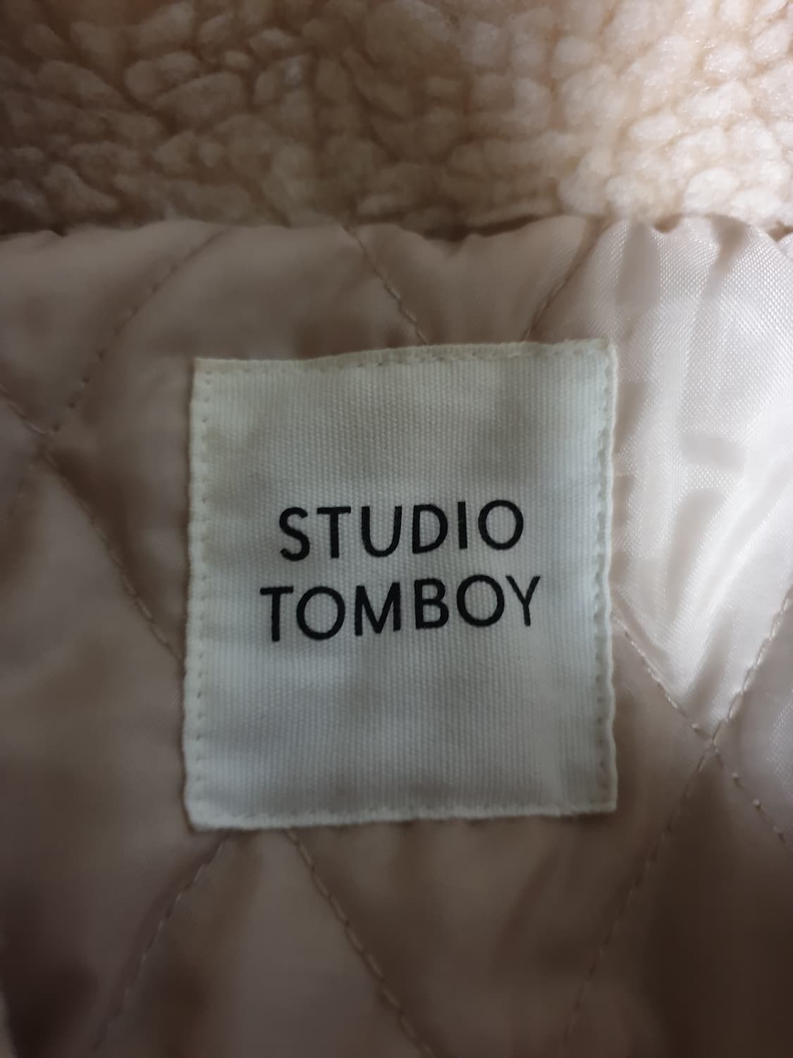 스튜디오톰보이 덤블링 숏 토클 코트 (F) 블랙핑크 지수 PICK 상품이미지3