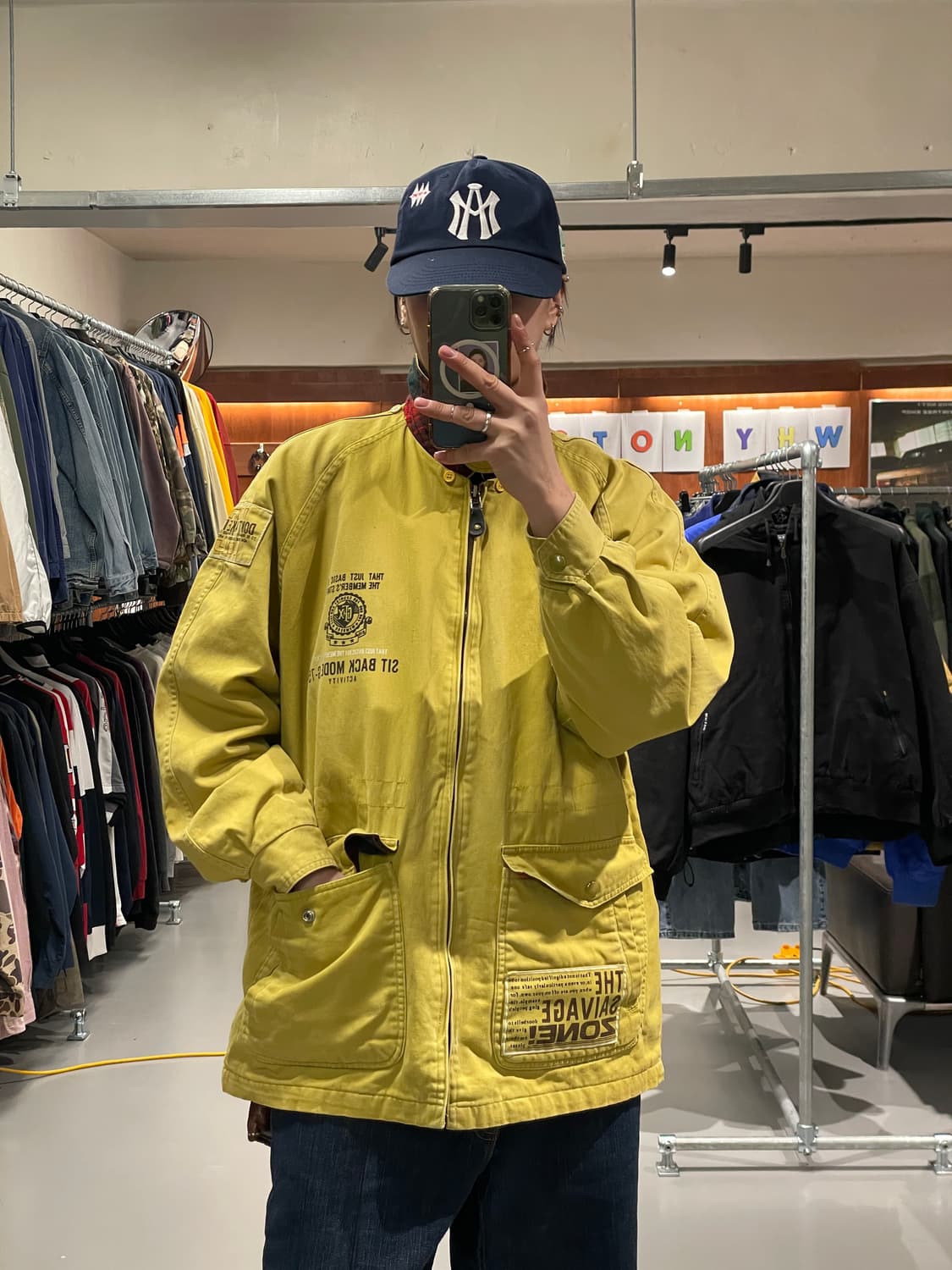 빈티지 코튼 야상 자켓 상품이미지1