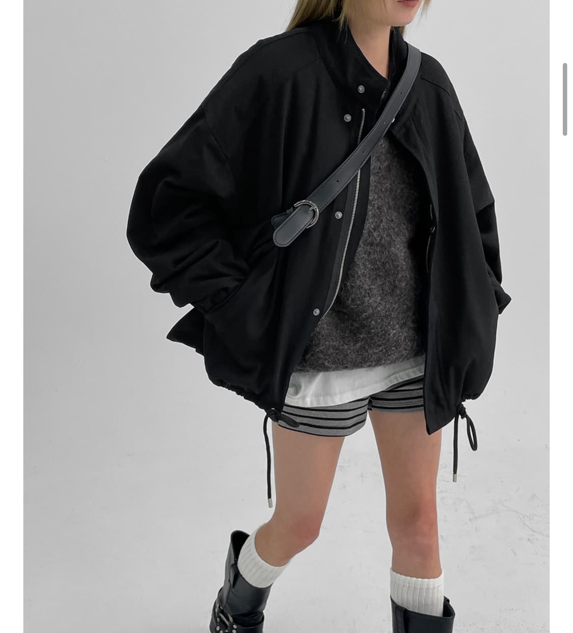 블랙업 바렐 야상 점퍼 상품이미지2