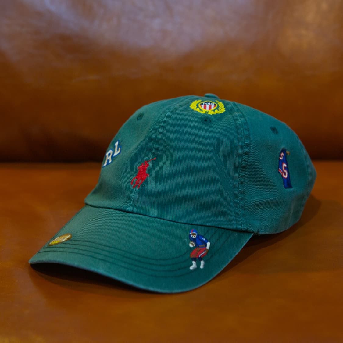 폴로 랄프로렌  엠보로이드 로고 시리즈 치노 캡 상품이미지1