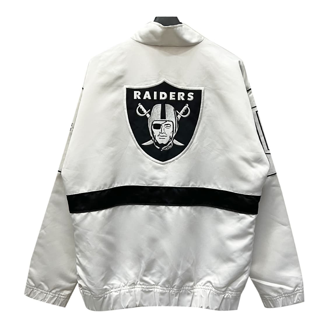 90s 리복 x NFL 오클랜드 레이더스 집업 자켓 해외 L 상품이미지3
