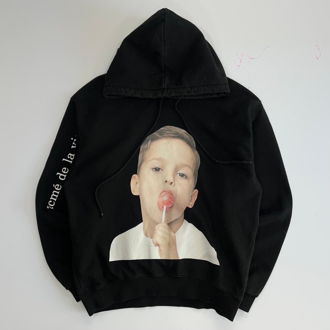 Acmé de la vie 아크메드라비 블랙 후드티 상품이미지4