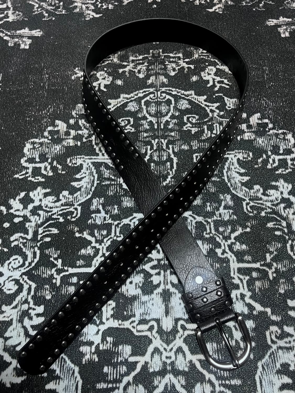 스터드 가죽 벨트 (새상품) 상품이미지2