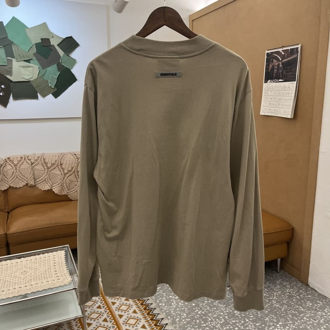 피어 오브 갓 에센셜 캐주얼 빅로고 오버핏 롱슬리브 S C10748 상품이미지4