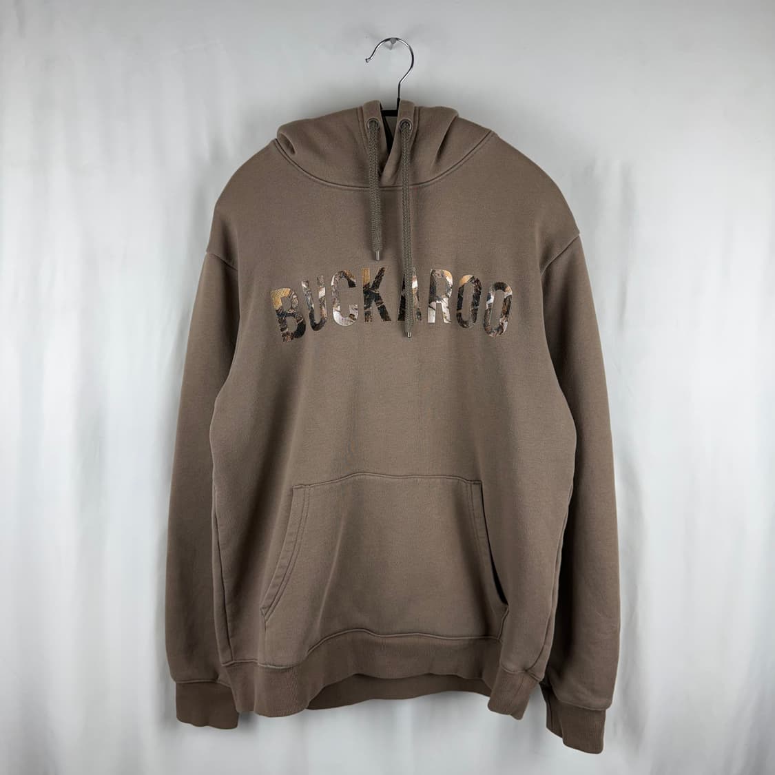 (무료배송)L) 버커루 로고 후드 티 브라운 상품이미지2