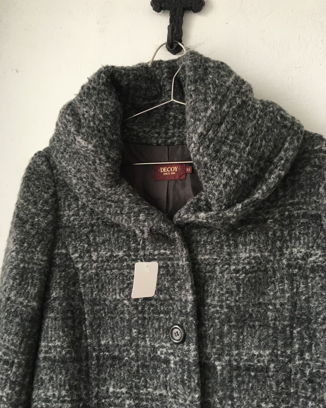 Thick neck woolen coat 상품이미지5