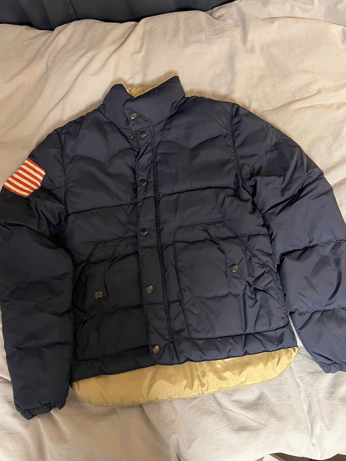 폴로 랄프로렌 데님앤서플라이 오리털패딩 S 상품이미지1