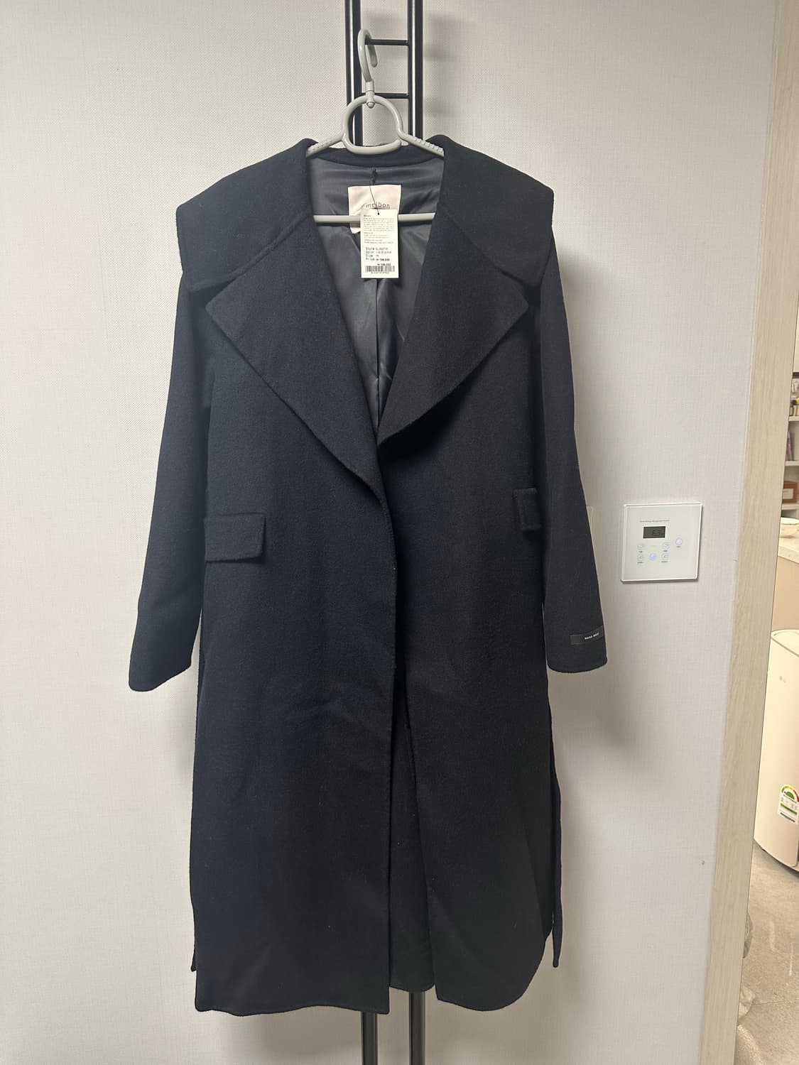 melbon 멜본  핸드메이드  빅카라  코트 -새상품 상품이미지1