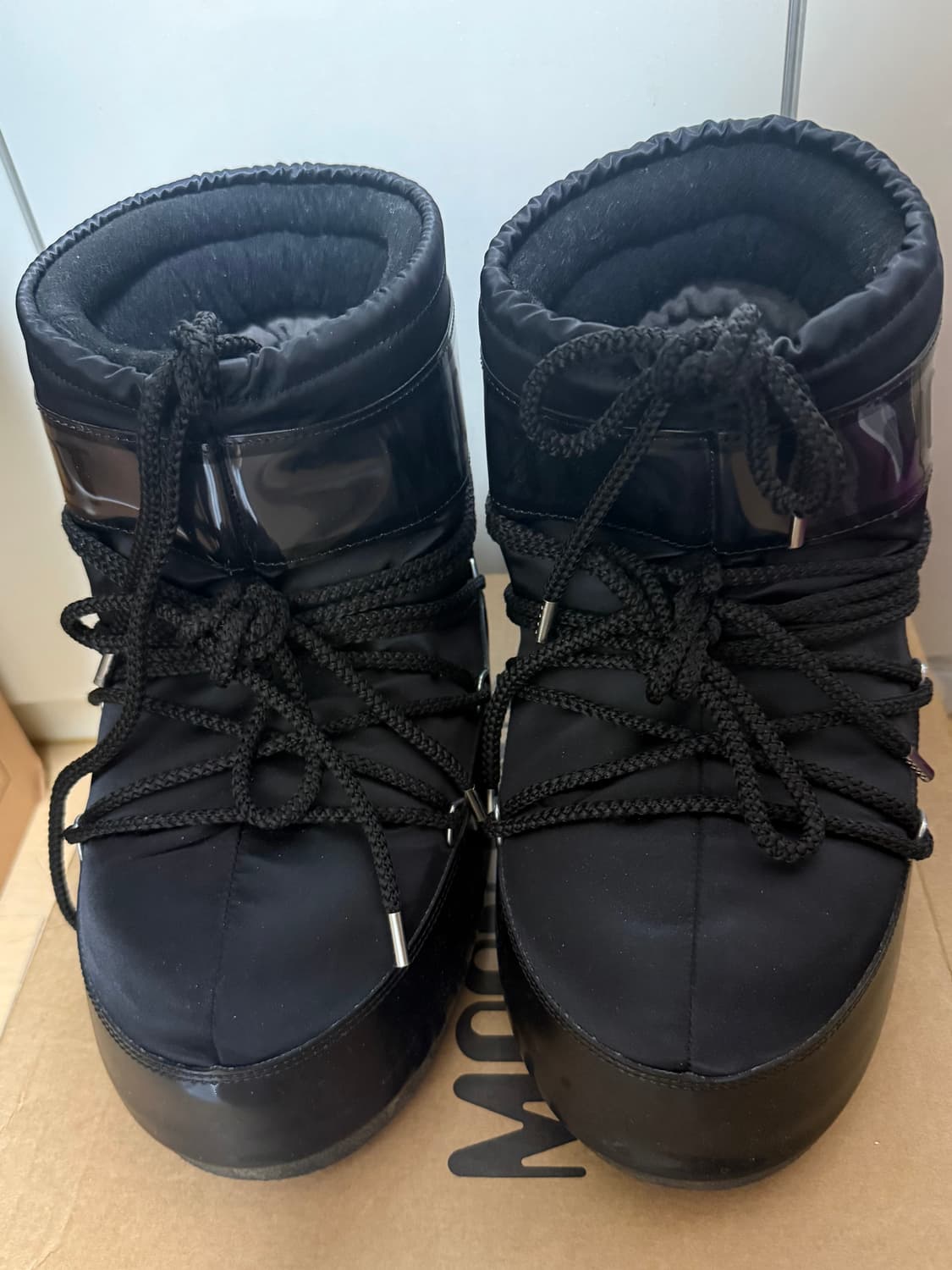 문부츠 아이콘 로우 나일론 블랙 39/41 상품이미지2