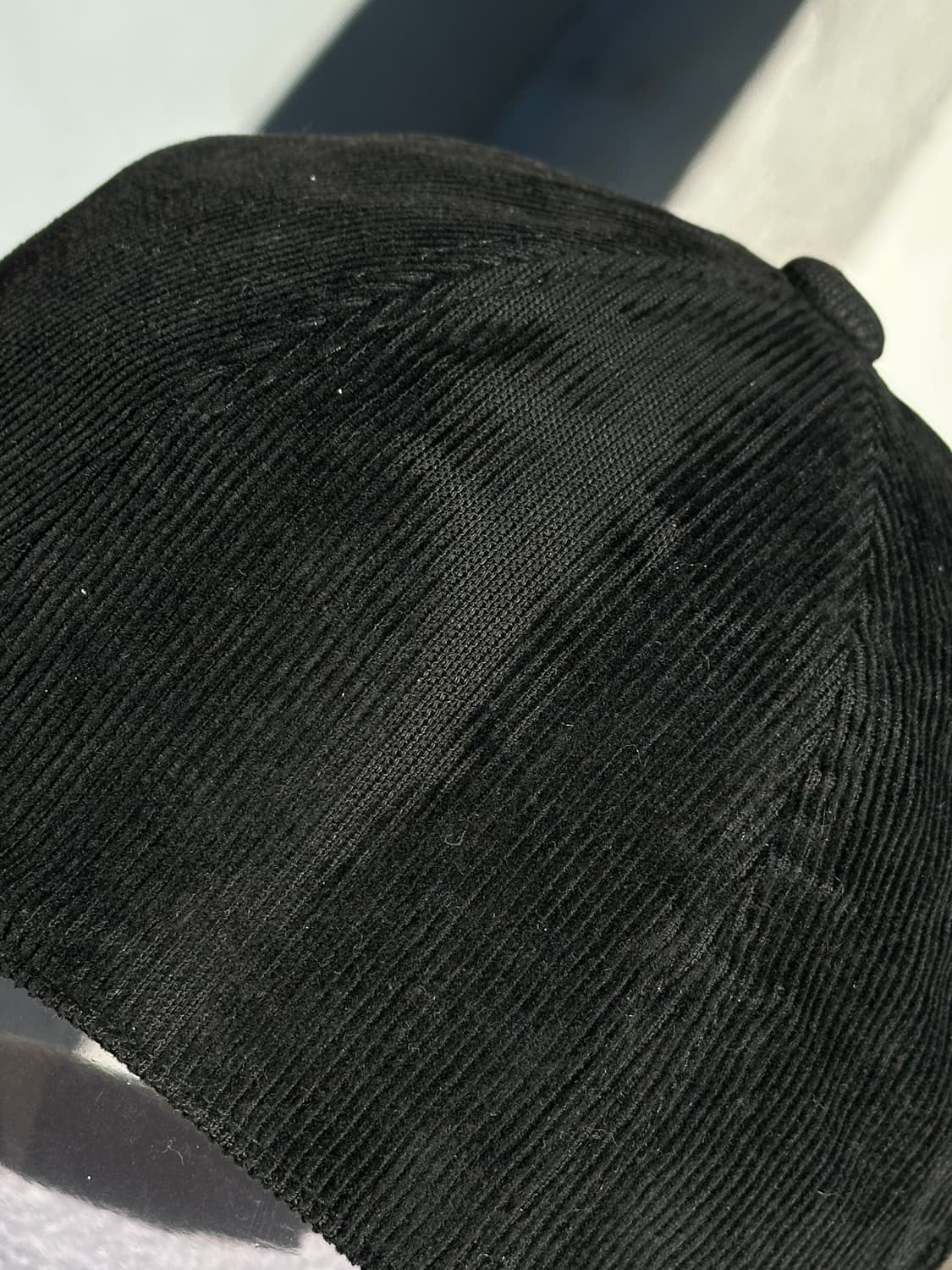 [M] 테일러메이드 블랙 코듀로이 볼캡 모자 상품이미지6