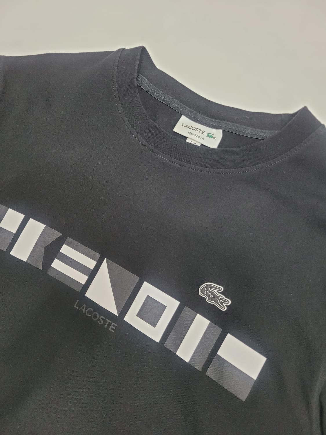 LACOSTE 21SS 라코스테 릴랙스핏 그래픽 티셔츠 / 남 100 상품이미지4