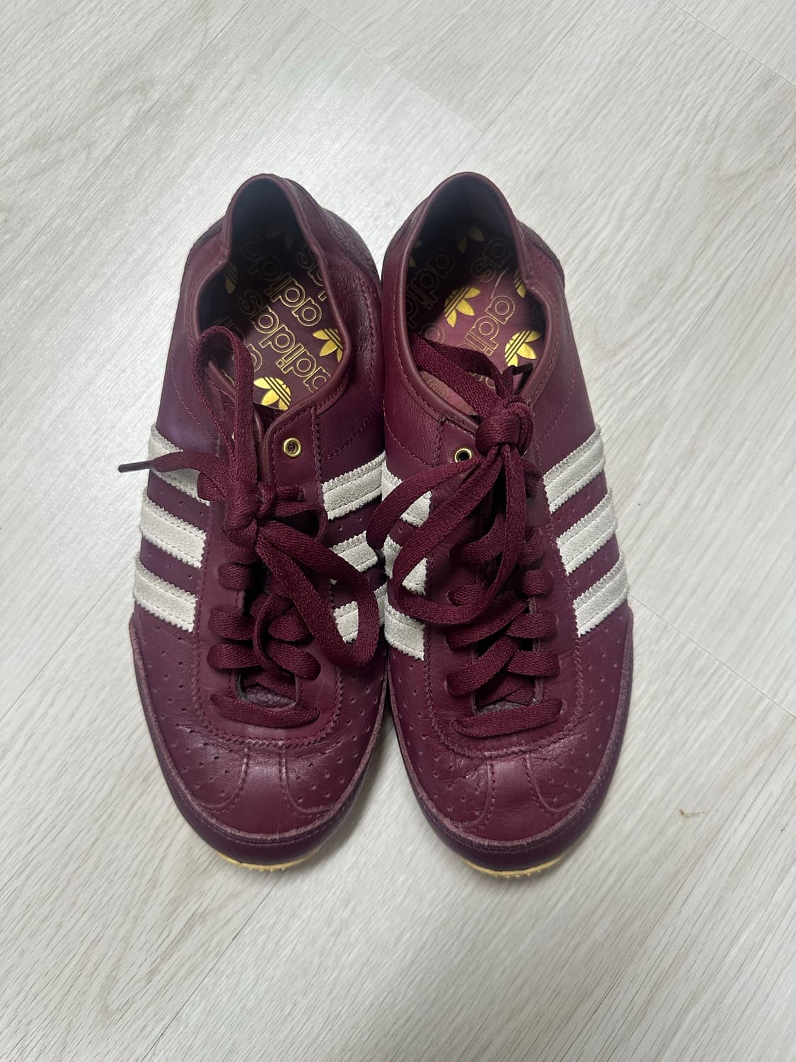 아디다스 도쿄 재팬 버건디 245 사이즈 상품이미지4