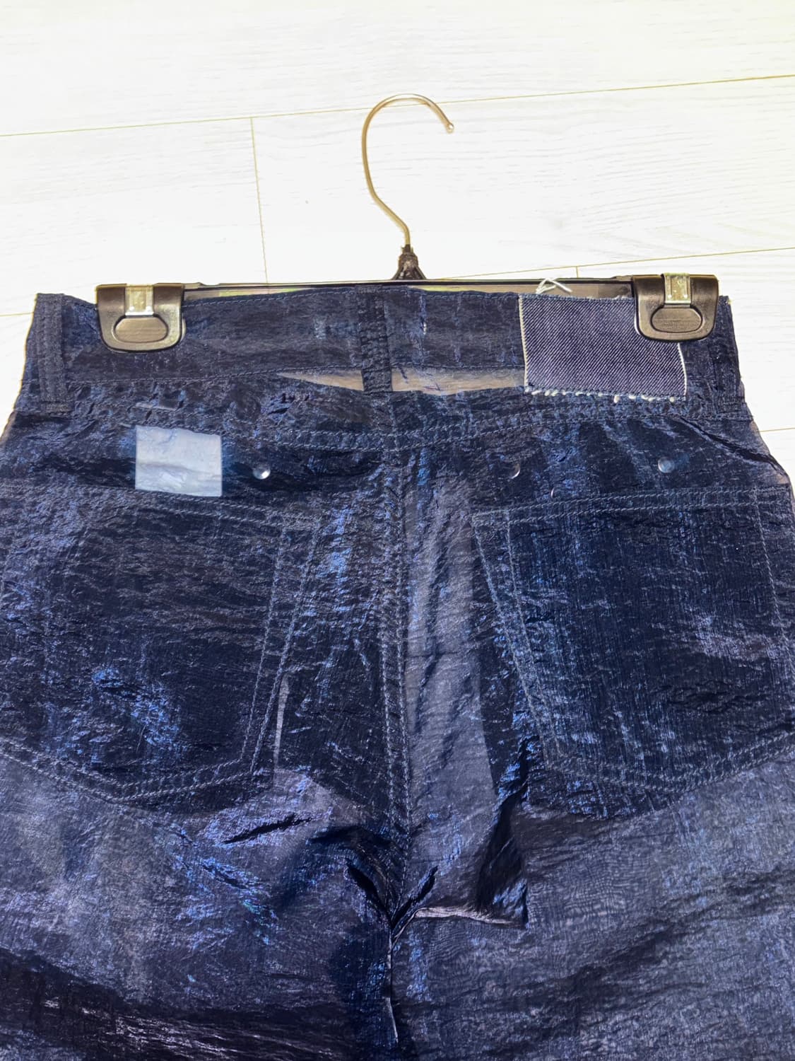 OUR LEGACY 네이비 시스루팬츠 상품이미지3