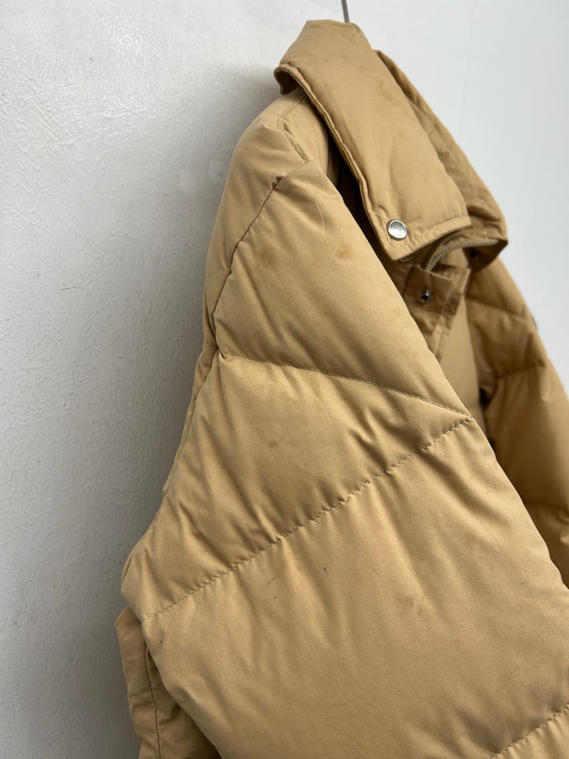 80s 아식스 몽클레어 베이지 패딩 상품이미지5