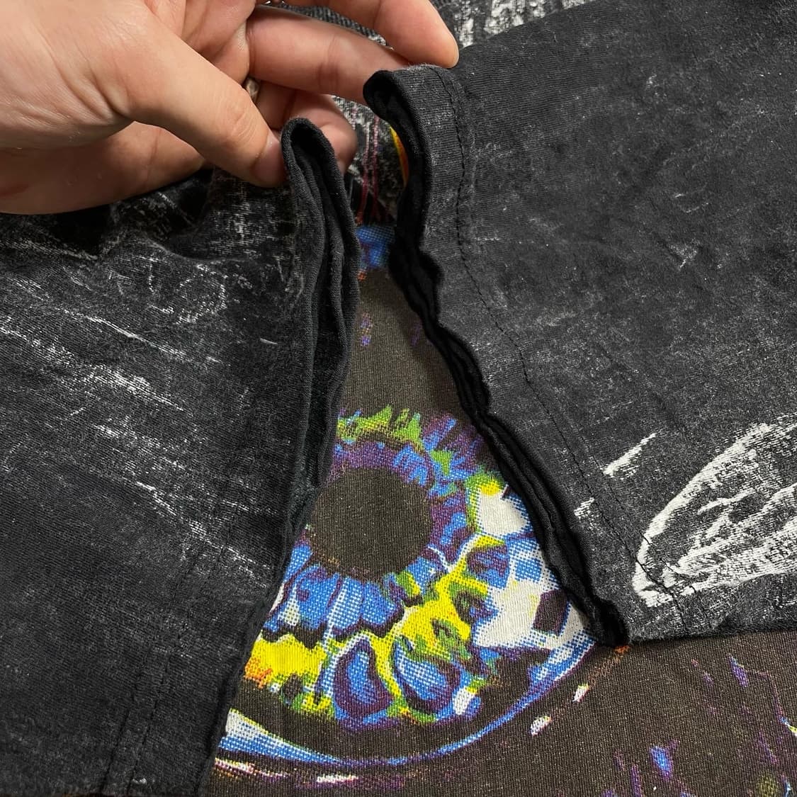 No time 빅아이 디스트레스드 티셔츠 상품이미지4