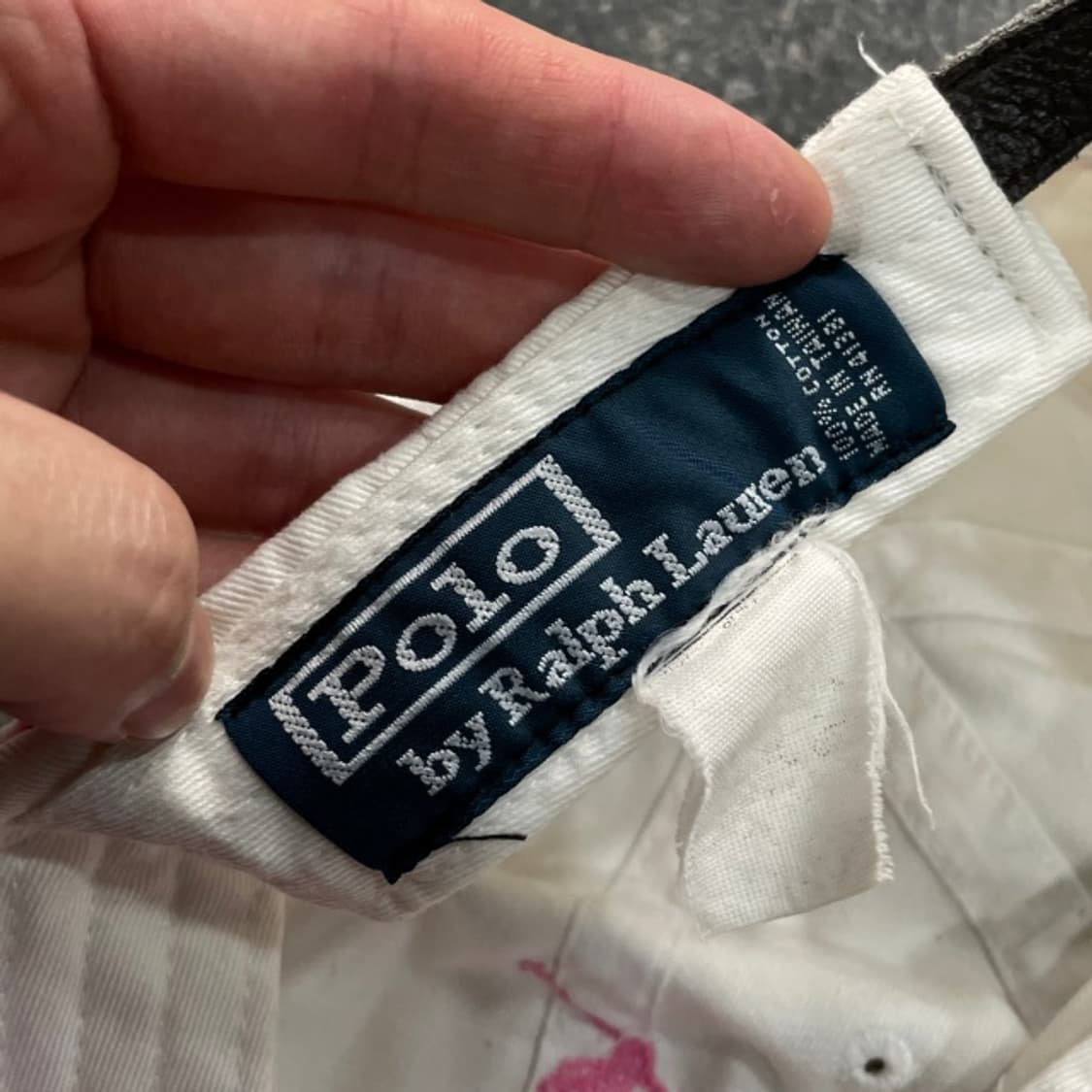 폴로 랄프로렌 빅포니 Y2K 볼캡 상품이미지4