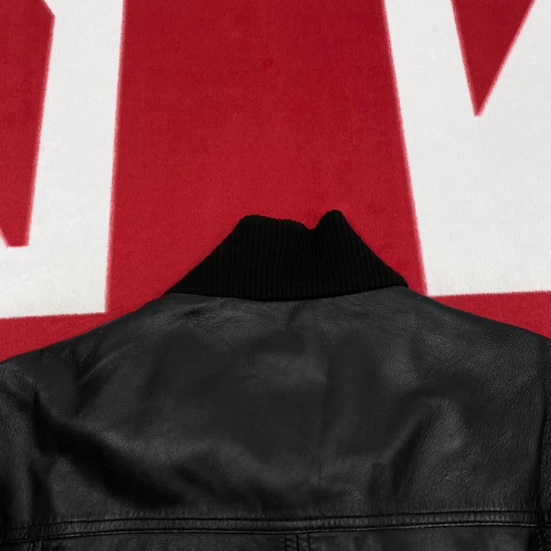 자라 리얼레더자켓 L 상품이미지9