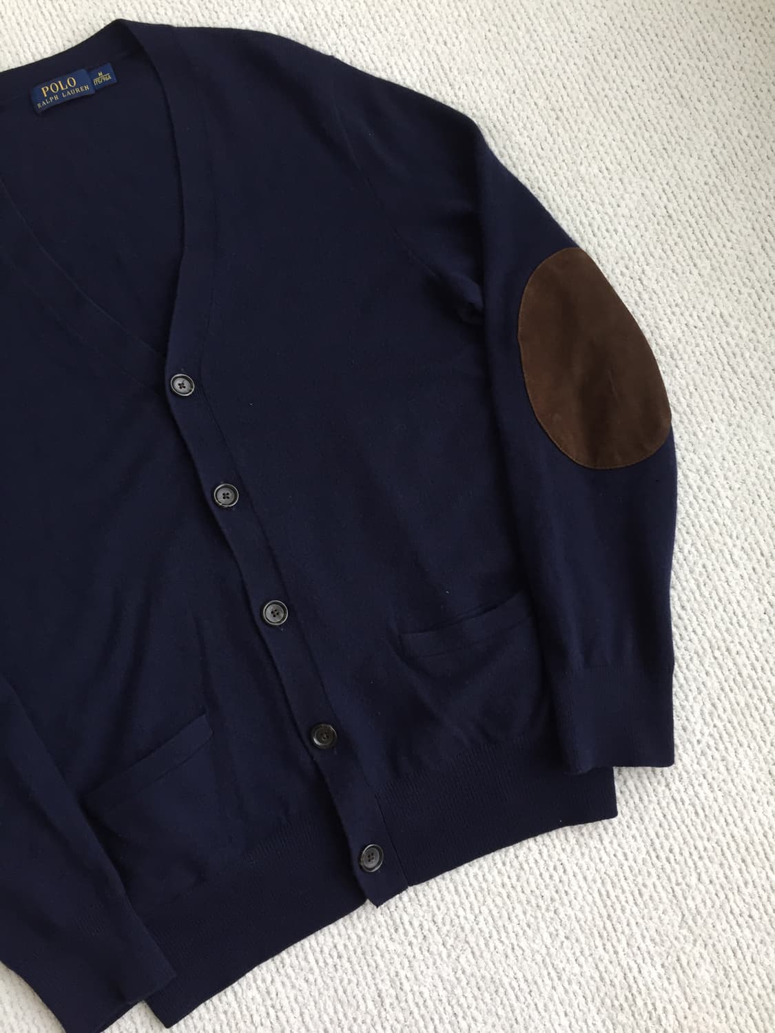 폴로 랄프로렌 엘보 스웨이드 패치 가디건 상품이미지2
