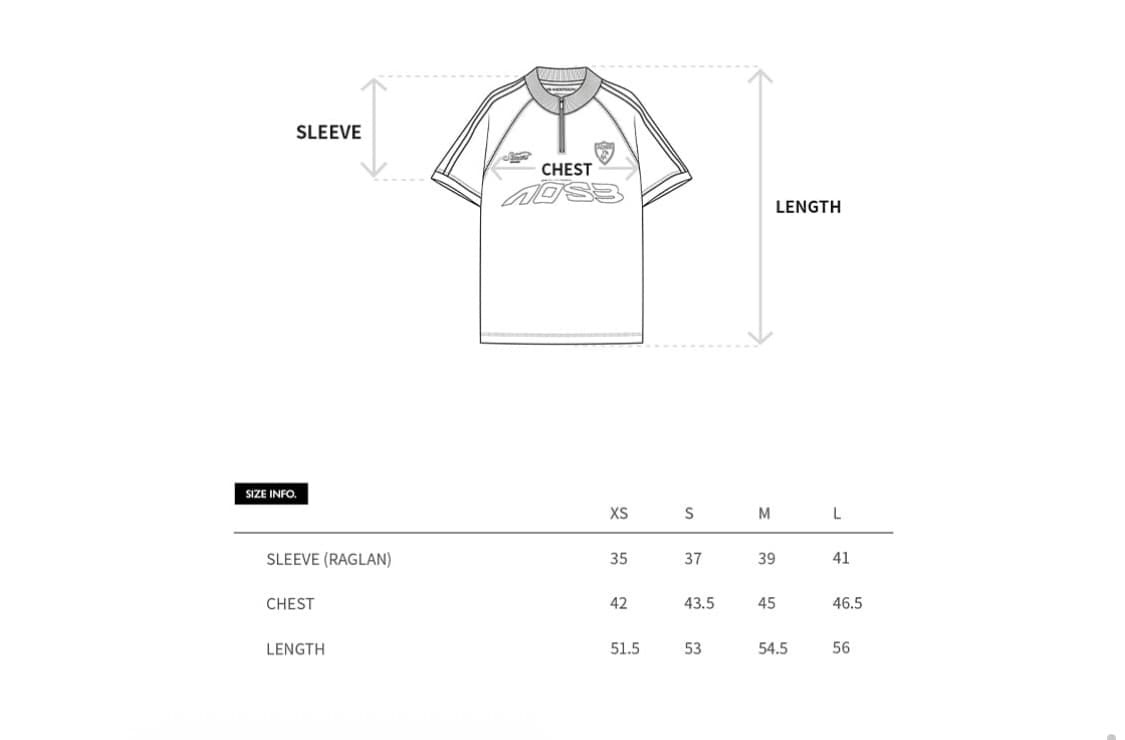 엔더슨벨 PRINTED FOOTBALL ZIP-UP TOP 상품이미지2