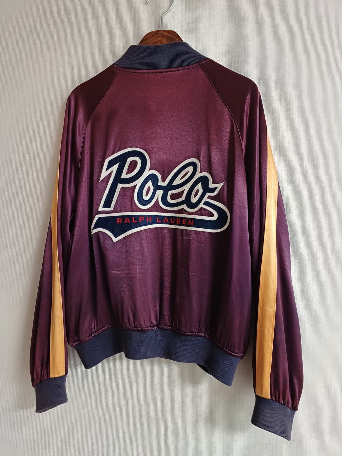 90년대 폴로스포츠 새틴 스카잔 자켓 90s 랄프로렌 스타디움 상품이미지3
