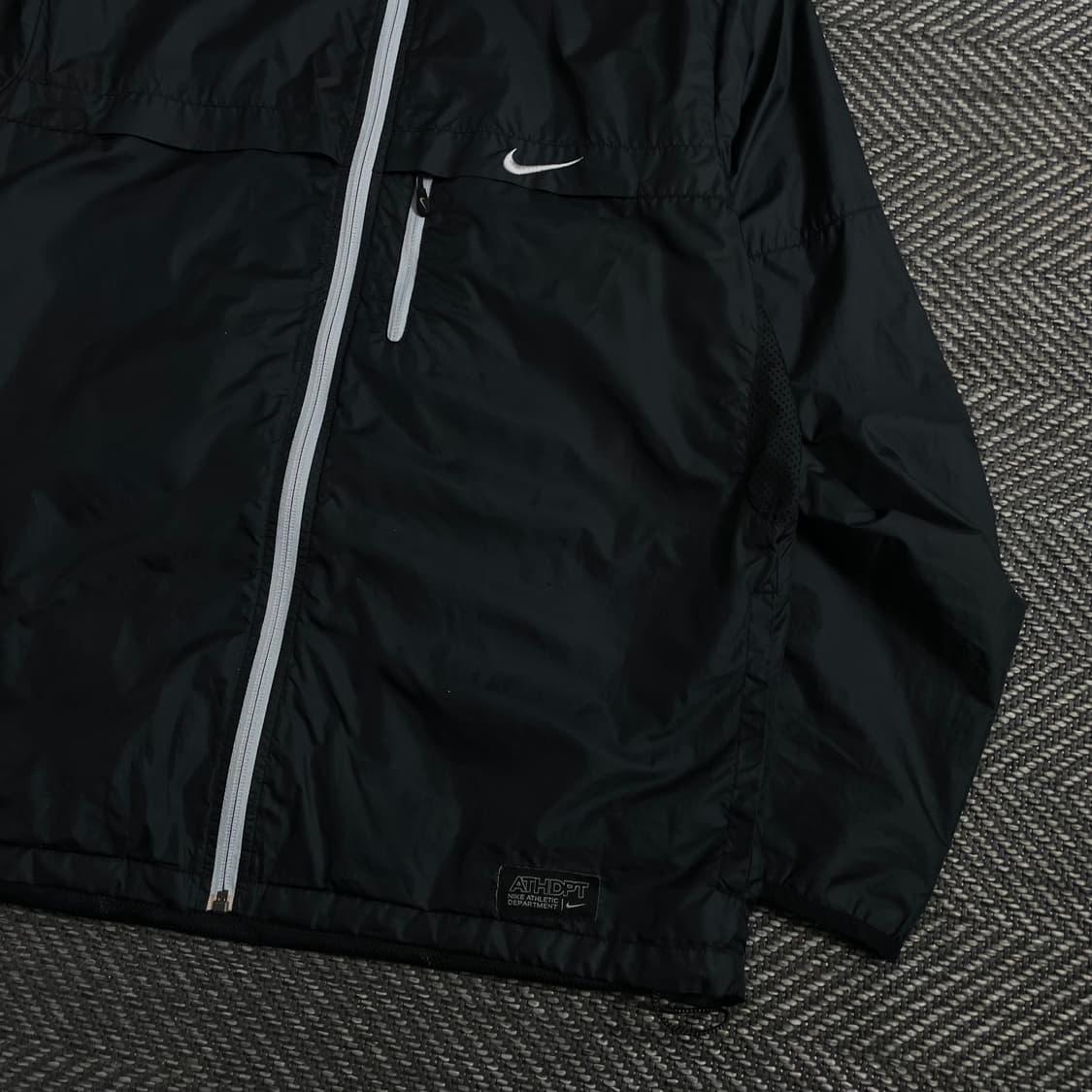 00s 나이키 올드스쿨 스우시 블랙 바람막이y 3867 상품이미지3