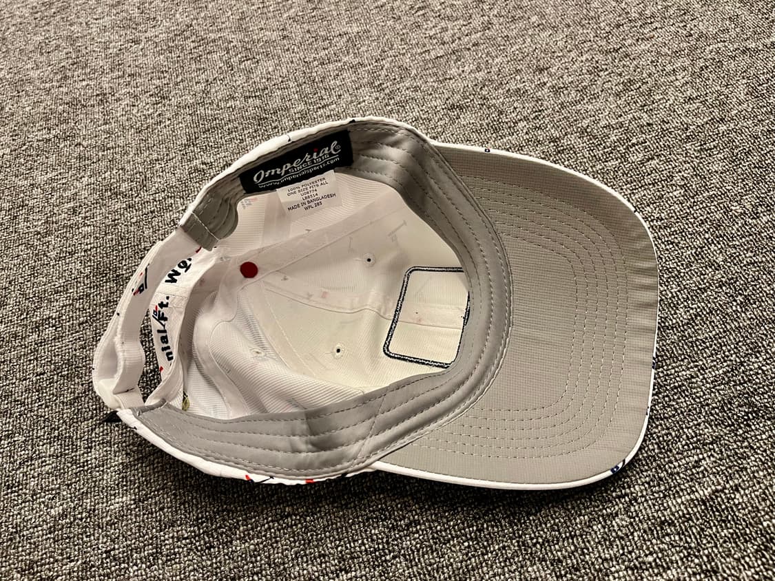 임페리얼 찰스슈왑 챌린지 화이트 깃발 골프모자  상품이미지5