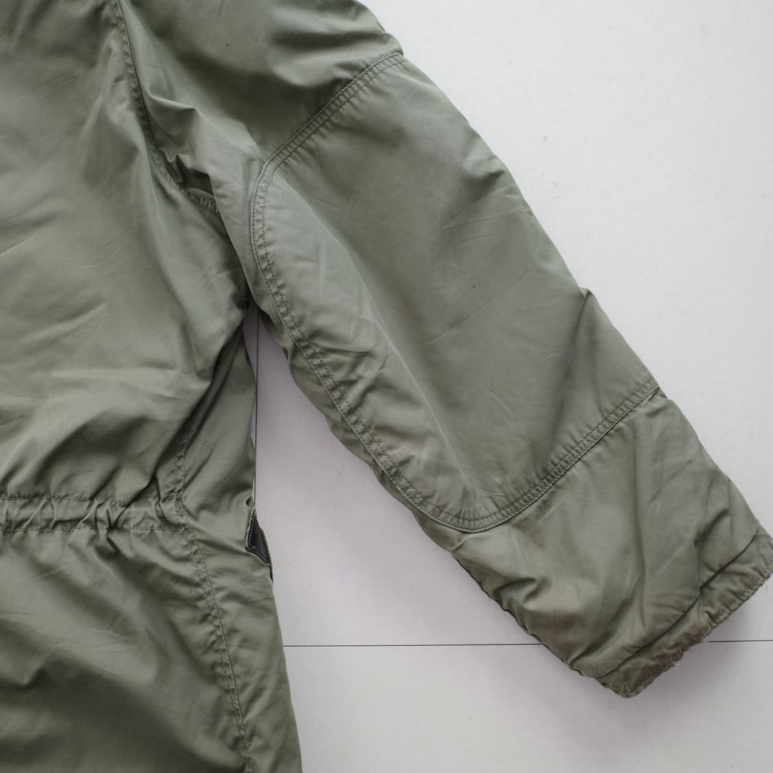 70s 랜서 N3B 파카 오리지널 USAF 올리브드랩 OD L사이즈  상품이미지9