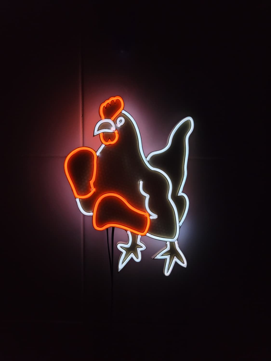 네온사인 닭 치킨 복싱 led 무드등 조명 램프 상품이미지3